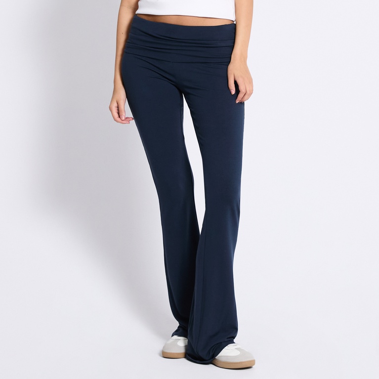 Folded yoga pants "Noelle"